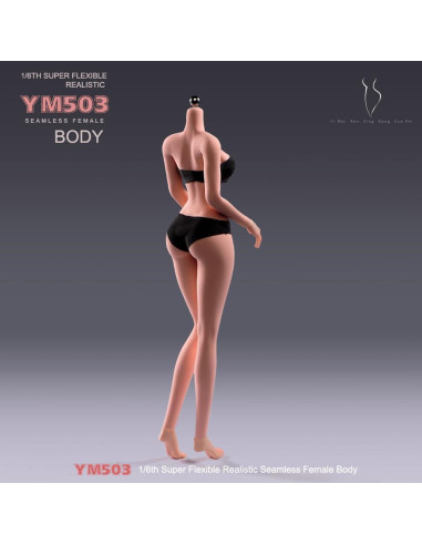Cuerpo Femenino Escala 1/6 RoofWorld Piel Normal 30cm Flexible
