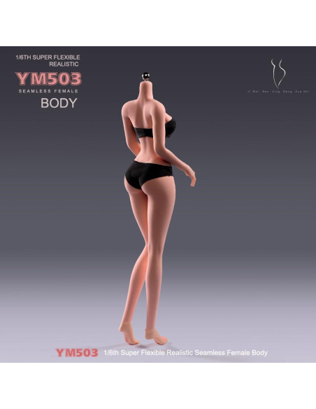 Cuerpo Femenino Escala 1/6 RoofWorld Piel Normal 30cm Flexible