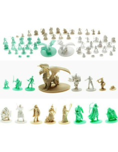 Conjunto de Mini Figuras de Héroes y Monstruos D&D - 93 Pcs 2