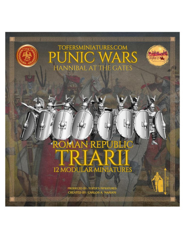 Miniaturas Triarii República Romana 28 mm - Tofer