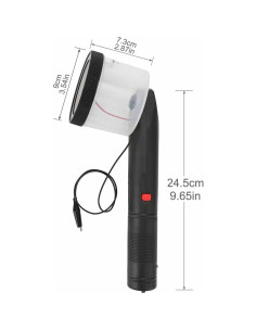 Aplicador de Hierba Estática KHROOLT 24.5cm Negro 2