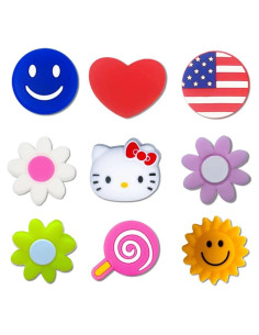 Juego de 9 Amortiguadores de Vibración Dr. Pandacat para Tenis