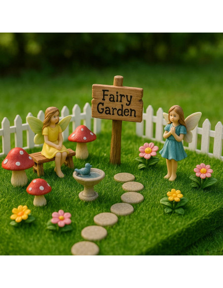 Césped Falso Decorativo Shindel 4 Paquetes 15.24x15.24 cm