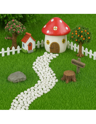 Césped Falso Decorativo Shindel 4 Paquetes 15.24x15.24 cm