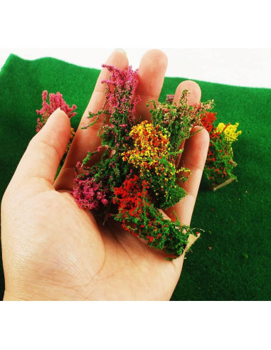 Ramo de Flores Miniatura NWFashion 20 Piezas 3-4 cm