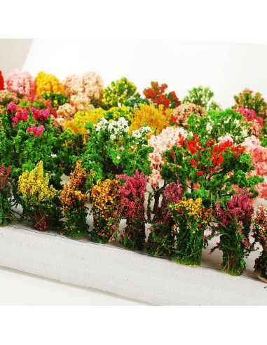 Ramo de Flores Miniatura NWFashion 20 Piezas 3-4 cm