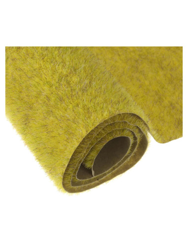 Alfombra de Césped Artificial MECCANIXITY 35x50cm Amarillo Dorado