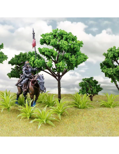 Cayway 90 PCS Árboles Miniatura Mezclados para Modelismo DIY