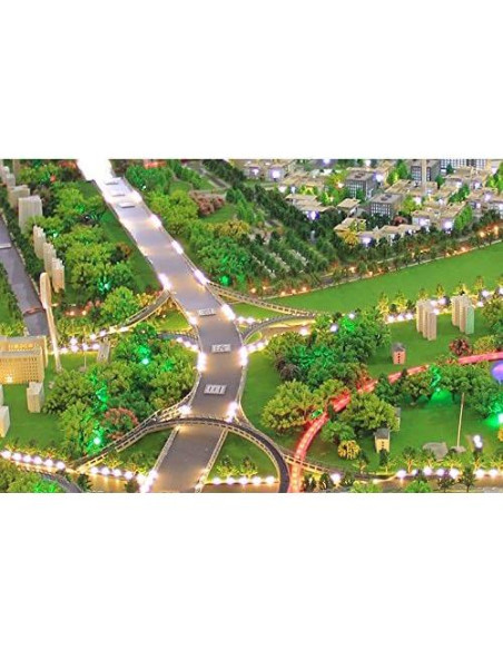 25 Árboles Modelo Mezclados NW para Escenario de Tren 2-6 cm