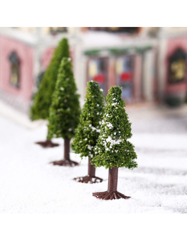 15 Árboles de Cedro Miniatura BESPORTBLE para Paisajes