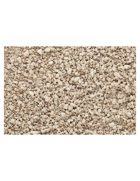 Grava Ballast 945 cm Woodland Scenics para Ferromodelismo