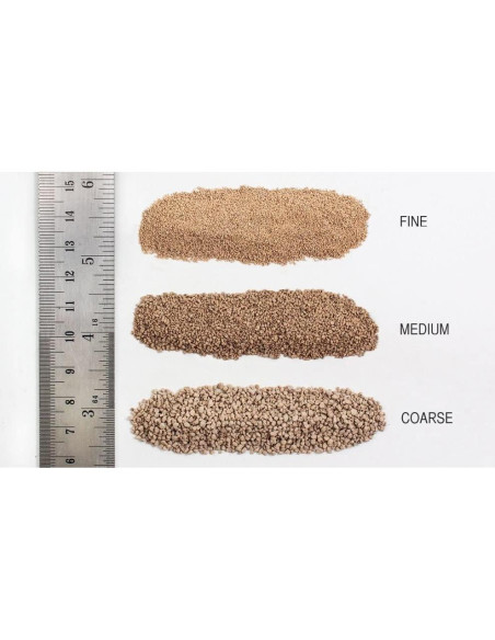 Grava Ballast 945 cm Woodland Scenics para Ferromodelismo