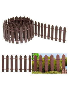 Valla de Jardín de Hadas Miniatura CozyCove 90 cm Blanca