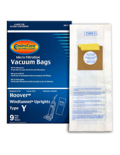 Bolsas de Aspiradora EnviroCare 859-9 para Hoover WindTunnel - Paquete de 9