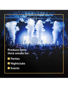 Líquido para Máquina de Niebla Maplefield 0.91 L Alta Densidad 2