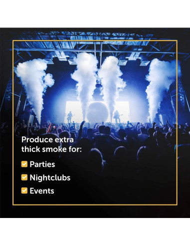 Líquido para Máquina de Niebla Maplefield 0.91 L Alta Densidad