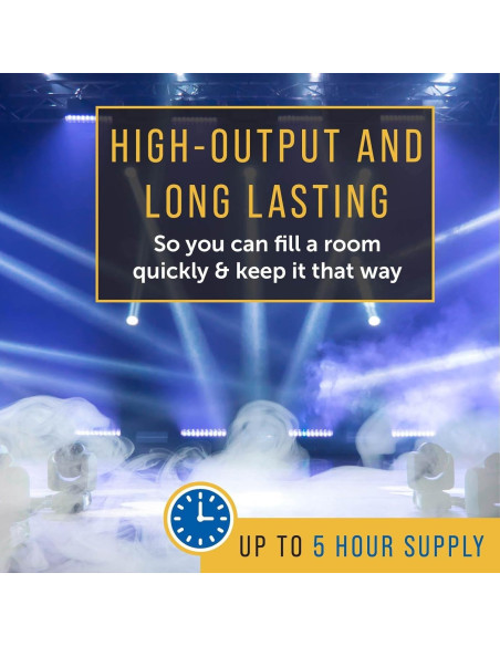 Líquido para Máquina de Niebla Maplefield 0.91 L Alta Densidad