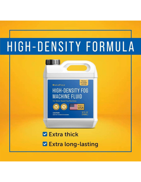 Líquido para Máquina de Niebla Maplefield 0.91 L Alta Densidad