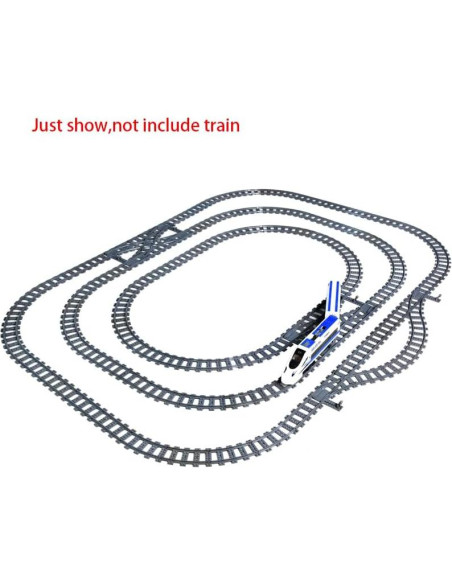 Accesorios de Vías de Tren MXIZYDAOY con Cruce Ferroviario