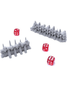 Cercas Tusk Printable Scenery para RPG y Wargame 28mm 2