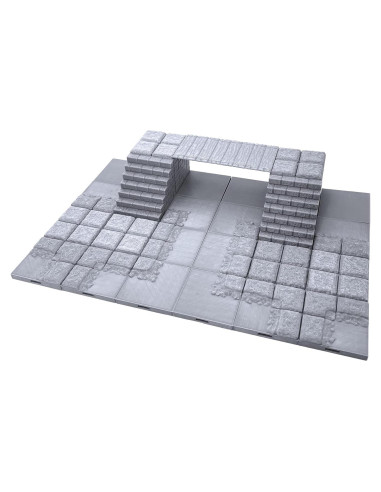 Baldosas de Calabozo EnderToys - Escenografía 3D para RPG 28mm