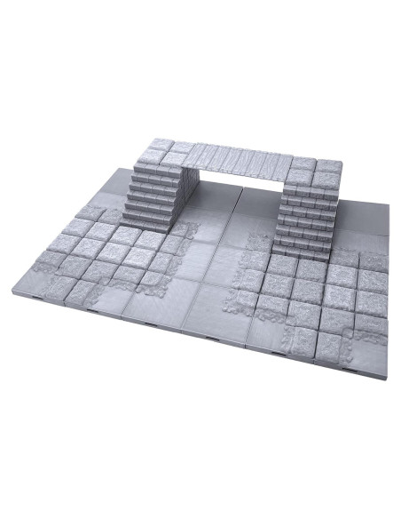 Baldosas de Calabozo EnderToys - Escenografía 3D para RPG 28mm