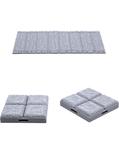 Baldosas de Calabozo EnderToys - Escenografía 3D para RPG 28mm