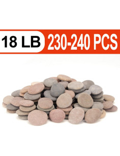 Rocas de Manualidades BLXQI 232-240 PCS 1.3-2.2" (8.31 kg) 2