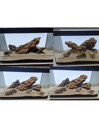 Piedra Dragón Seiryu para Acuarios 20LB - Rocas Naturales