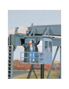 Grúa Viajera de Techo Walthers Cornerstone HO 1:87 25 Toneladas 2