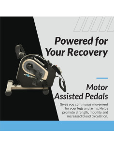 Bicicleta de Ejercicio Motorizada Exerpeutic 2000M - Pedales Eléctricos 2