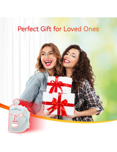 Máscara de Terapia de Luz Roja BeaRay - Cuidado Facial LED