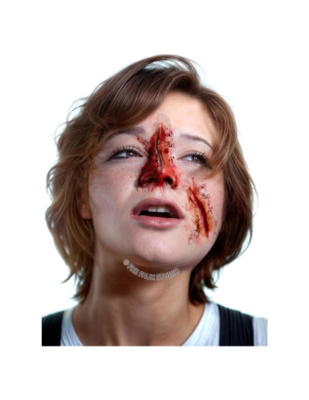 Dispositivo Prostético de Herida Cortada Fxe Faux Studio 2 Piezas