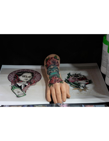 Brazo de Práctica para Tatuaje Un Libra de Piel Tono Claro