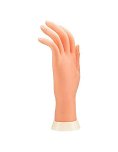 Mano de Práctica de Manicura LASSUM de Plástico Suave 24cm