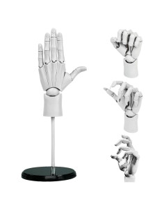 Maniquí de Mano Flexible Artista AGTIAAI para Dibujo 408g