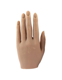 Maniquí de Mano de Silicona Femenina 18cm KnowU para Uñas