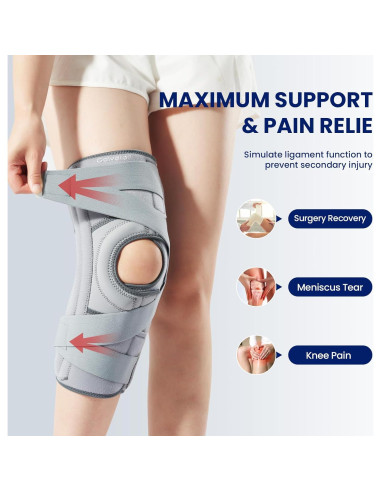 Férula de Rodilla Galvaran Ajustable para Desgarro de Menisco
