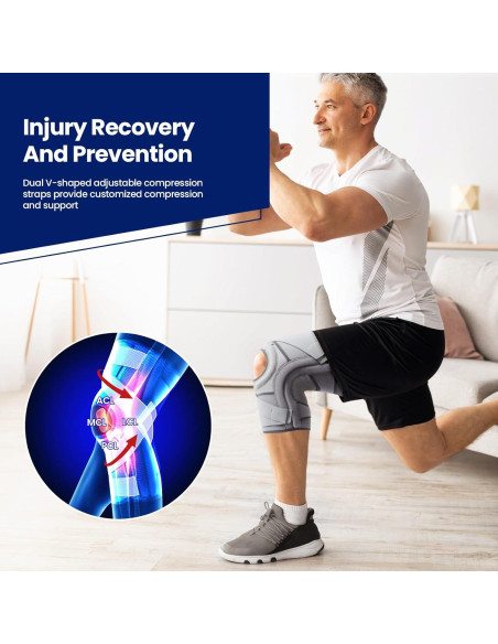 Férula de Rodilla Galvaran Ajustable para Desgarro de Menisco