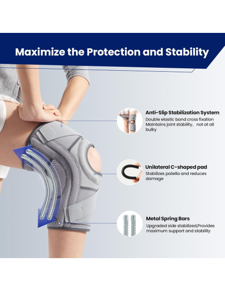 Férula de Rodilla Galvaran Ajustable para Desgarro de Menisco