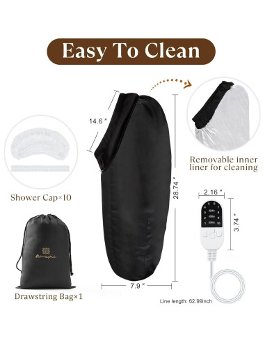 Capucha Térmica Amzpic para Acondicionamiento Profundo 10 Niveles