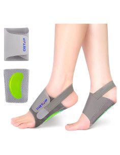 Inserts de Soporte Arqueado Ajustable GQTJP para Fascitis Plantar