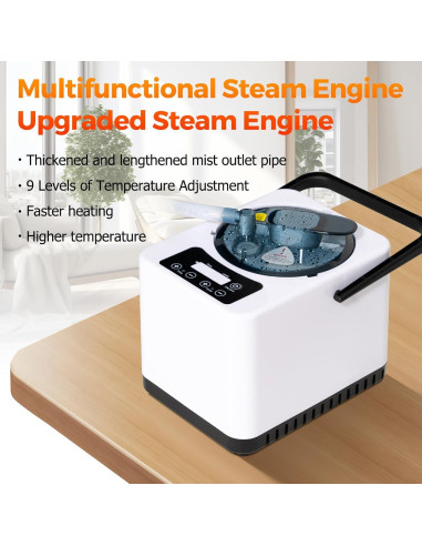 Sauna de Vapor Portátil Amocane con Luz Roja y Control Remoto