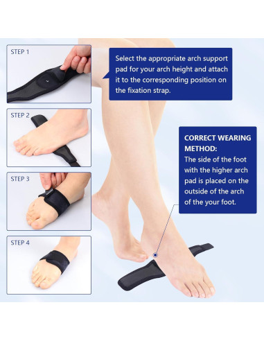 Soporte para Arco del Pie Cozyhealth - Alivio Fasciitis Plantar