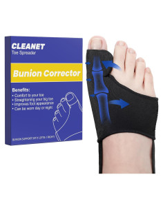 Corrector de Juanetes CLEANET para Alivio de Hallux Valgus