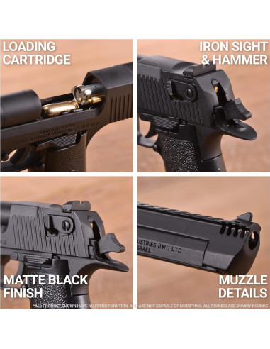 Kit Modelo Miniatura Desert Eagle Massimo Precision 13.21cm