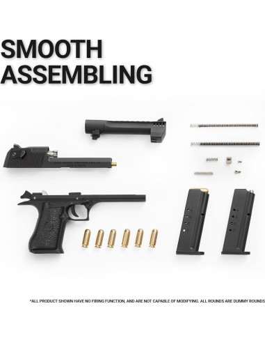 Kit Modelo Miniatura Desert Eagle Massimo Precision 13.21cm