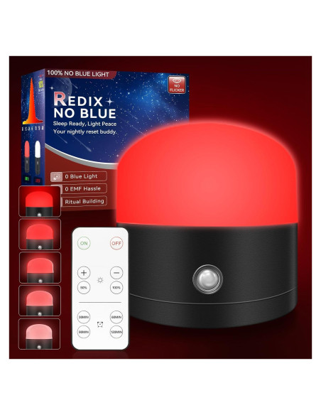 Lámpara de Sueño Roja Neporal REDIX 670nm Regulable Inalámbrica