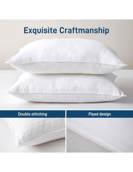 Almohada Hipoalergénica Ankwos Reina - Suave y Fresca 71x51cm