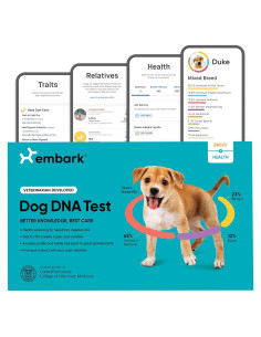Kit de ADN Canino Embark - Prueba de Raza y Salud